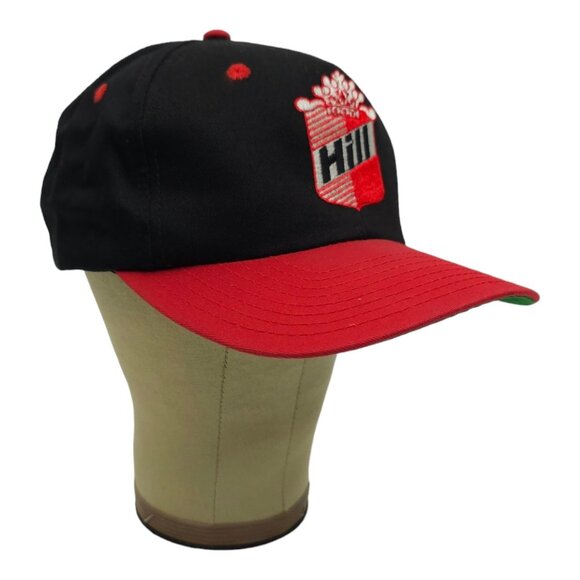 Hill Manufacturing Logo Snapback Cap Vintage Lion Marketing Cotton Trucker - Picture 13 of 15